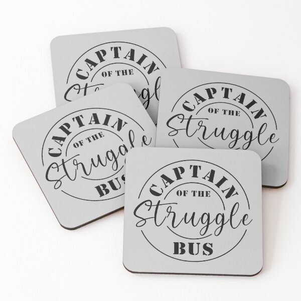Item preview, Captain Of The Struggle Bus, a funny Quote saying For Mom day designed and sold by abdelhak2005.