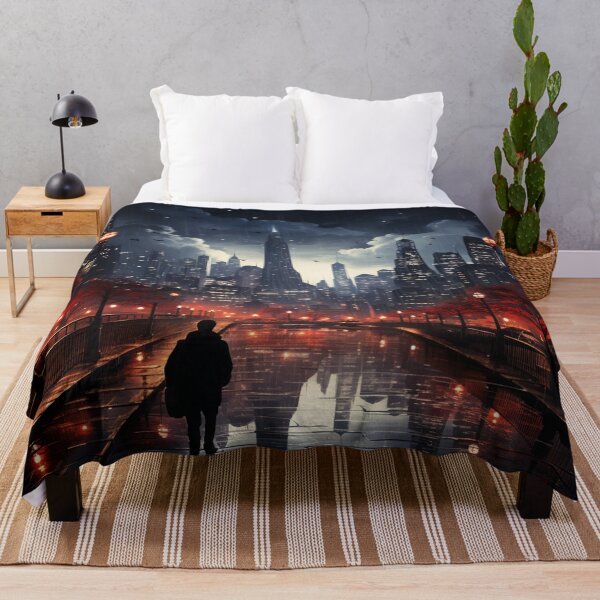 Item preview, Man Walking In The City At Night designed and sold by Lungu Cosmin.