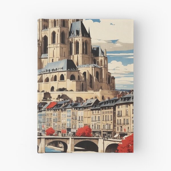 Item preview, Metz France Vintage Poster Tourism  designed and sold by TravelersGems.