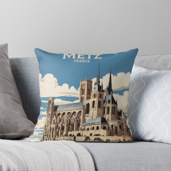 Item preview, Metz France Vintage Poster Tourism  designed and sold by TravelersGems.