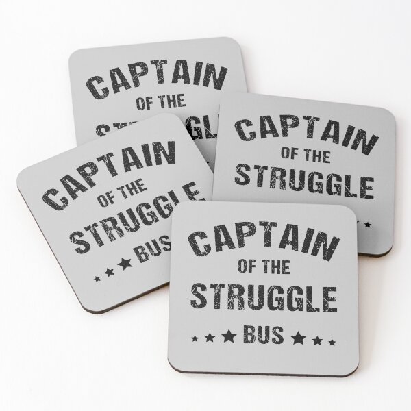 Item preview, Captain Of The Struggle Bus, a funny Quote saying For Mom day designed and sold by abdelhak2005.