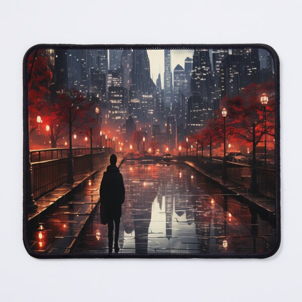 Item preview, Man Walking In The City At Night designed and sold by Lungu Cosmin.