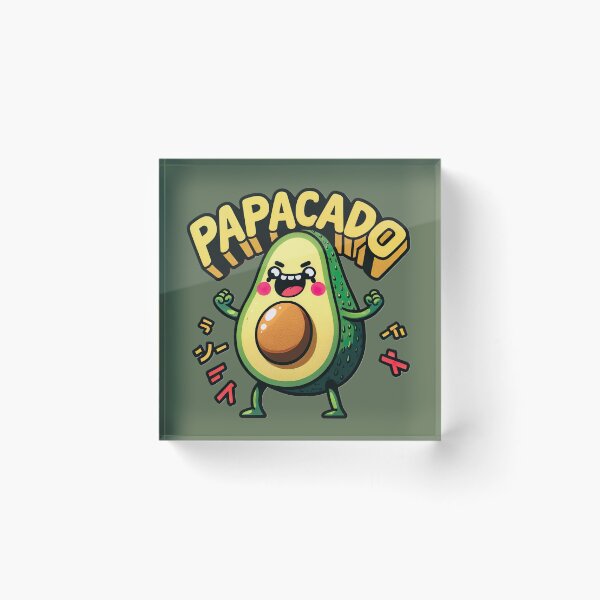 Item preview, The Papacado Paradigm: Infusing Avocado's Essence in Human Life designed and sold by AzottoShop.