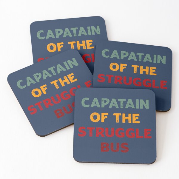 Item preview, Captain Of The Struggle Bus, a funny Quote saying For Mom day designed and sold by abdelhak2005.