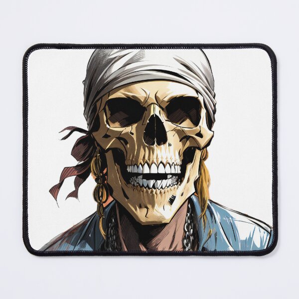 Item preview, Pirate Art: The Stylish Pirates Skull Haunting Echo designed and sold by ArtComixHaven.
