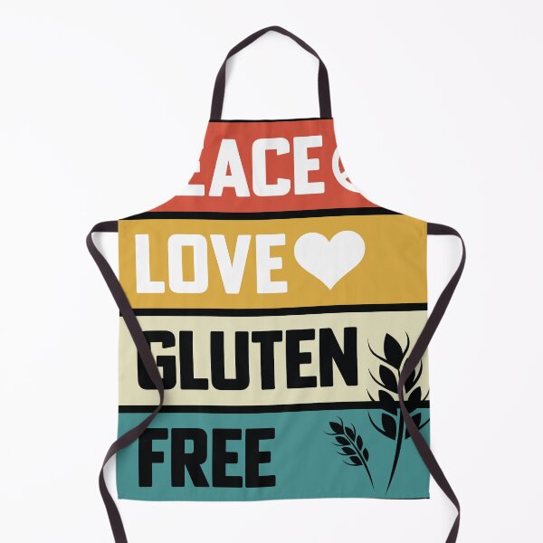 Item preview, Peace, Love and "Gluten-free" t shirt design designed and sold by MyGluteesFree77.