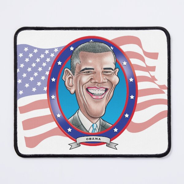 Item preview, Barack Obama Caricature designed and sold by FunFaces.