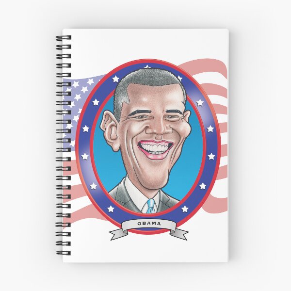 Item preview, Barack Obama Caricature designed and sold by FunFaces.