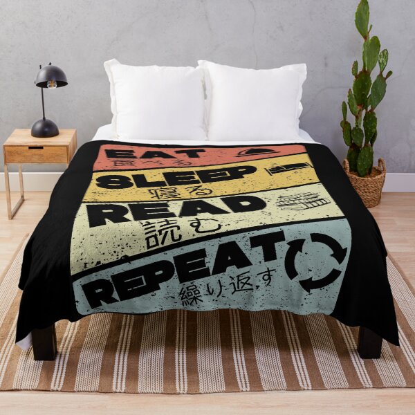 Item preview, Eat, Sleep, Read, Repeat Vintage Japanese Version designed and sold by Ruslanov7.