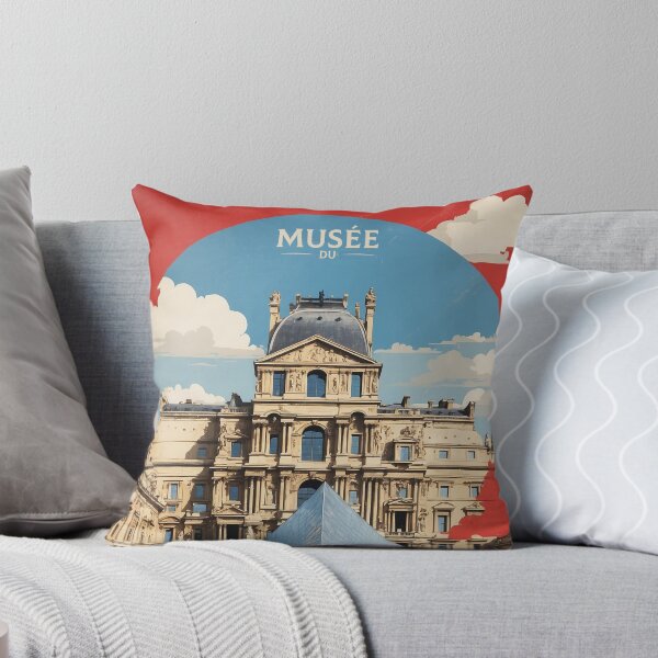 Item preview, Musee Du Louvre France Vintage Poster Tourism  designed and sold by TravelersGems.
