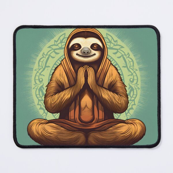 Item preview, Meditating Sloth designed and sold by Glenn Slingsby.