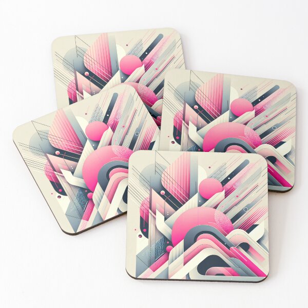 Item preview, Modern Dynamic Pink designed and sold by DreamInk Studio.