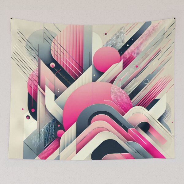 Item preview, Modern Dynamic Pink designed and sold by DreamInk Studio.