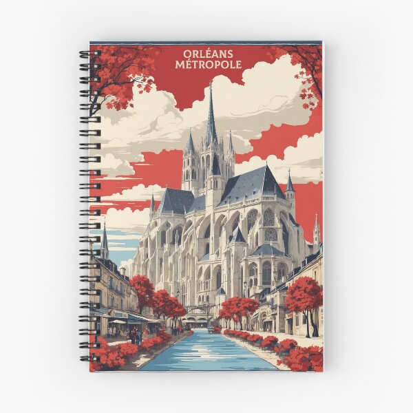 Item preview, Orleans Metropole France Vintage Poster Tourism  designed and sold by TravelersGems.