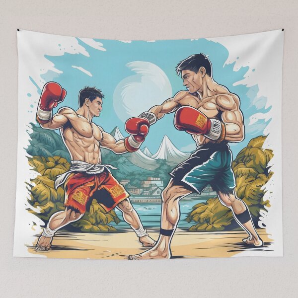 Item preview, Muay Thai kick boxing designed and sold by Ryslissa.