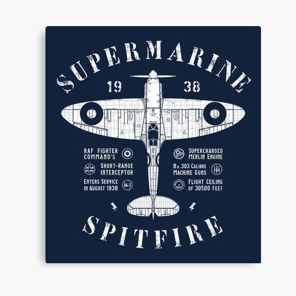 Item preview, Supermarine Spitfire designed and sold by 909 Apparel®.