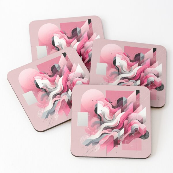 Item preview, Contemporary Pink Elegance designed and sold by DreamInk Studio.