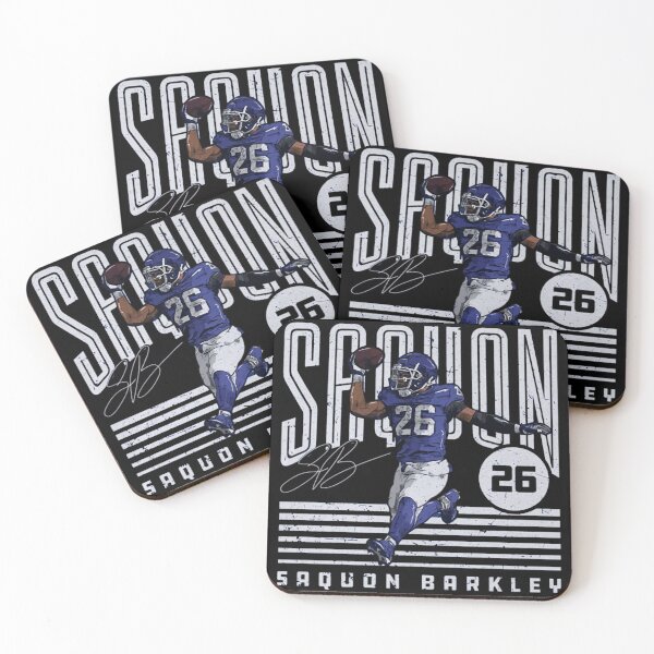 Item preview, American football player 26 quarterback touchdown retro 1 designed and sold by samirotib.