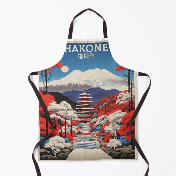 Item preview, Hakone Japan Vintage Poster Tourism designed and sold by TravelersGems.