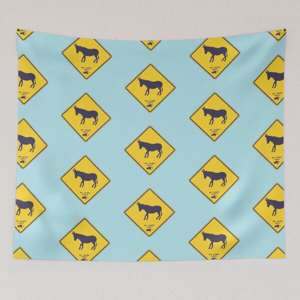 Item preview, Donkey Crossing St. John USVI designed and sold by MartinRivas.