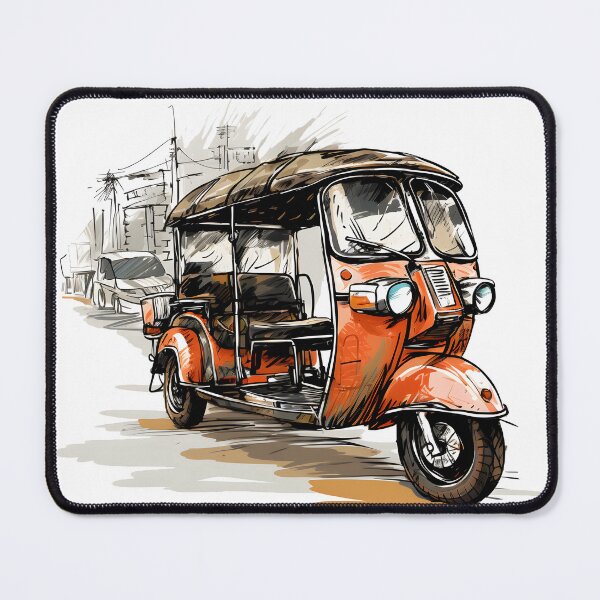 Item preview, TUK TUKS (Thai three wheels motorcycle) designed and sold by Ryslissa.