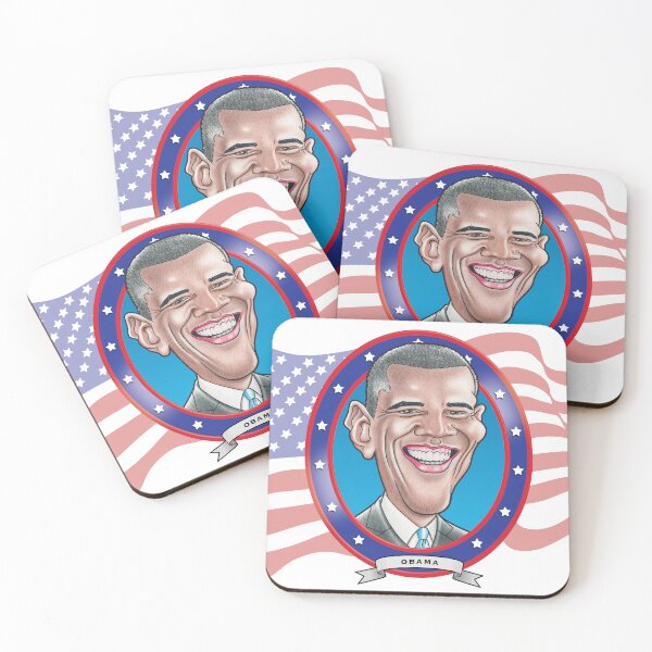 Item preview, Barack Obama Caricature designed and sold by FunFaces.