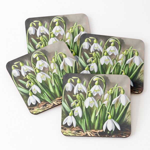 Item preview, Snowdrops The January Birthflower designed and sold by taiche.