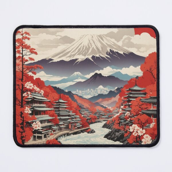 Item preview, Gifu Japan Vintage Poster Tourism designed and sold by TravelersGems.