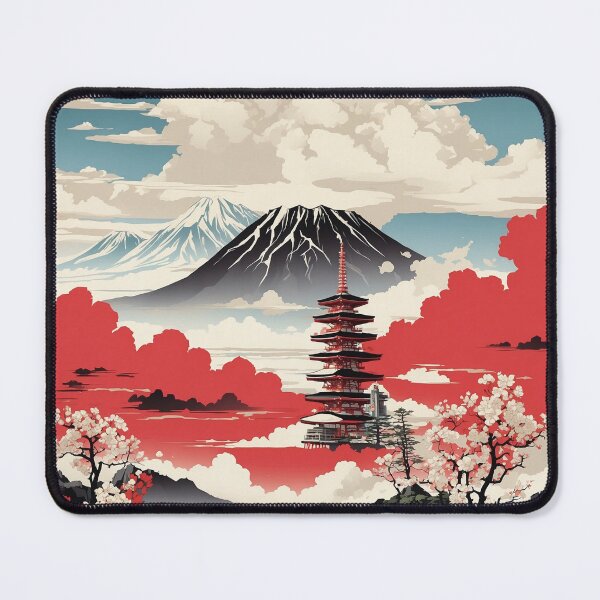 Item preview, Fukushima Japan Vintage Poster Tourism designed and sold by TravelersGems.