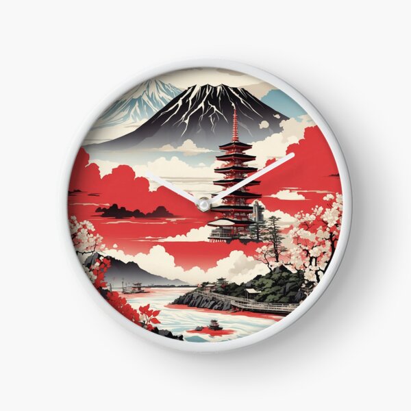 Item preview, Fukushima Japan Vintage Poster Tourism designed and sold by TravelersGems.