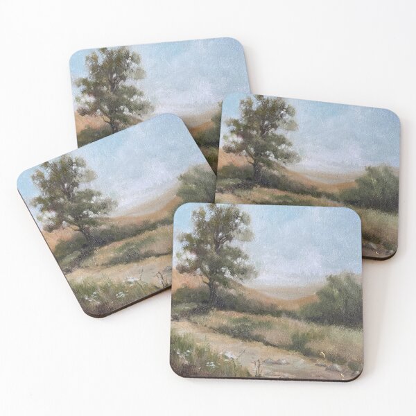 Item preview, Neutral Landscape Painting Tree Original Art  Pathway Painting Oil painting Vintage style Art Landscape Wall Art Country Painting designed and sold by Tamarioniart.