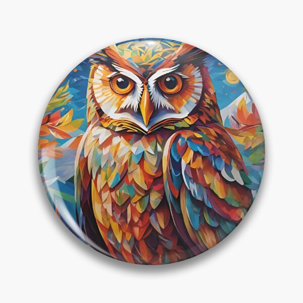 Item preview, Owl flying in Magic Night  designed and sold by BotunPeony.