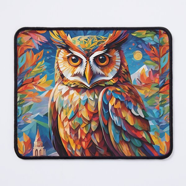 Item preview, Owl flying in Magic Night designed and sold by BotunPeony.