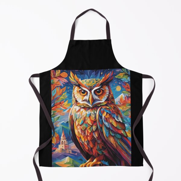 Item preview, Owl flying in Magic Night designed and sold by BotunPeony.