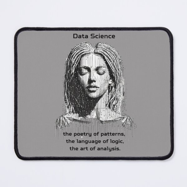 Item preview, Data Science: poetry, language, art. designed and sold by mebgnet.