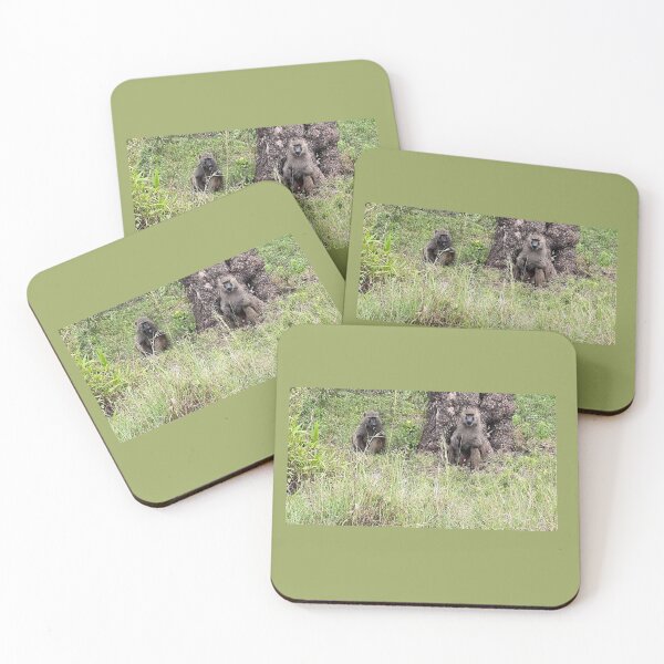 Item preview, Observant Baboons in Kenya designed and sold by annenambiro.