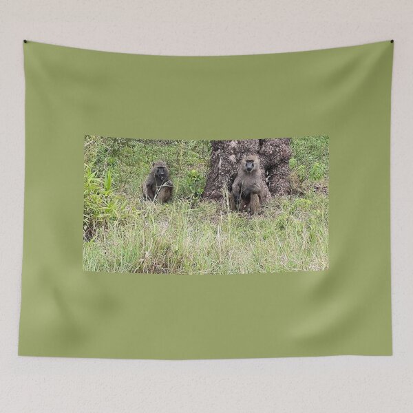 Item preview, Observant Baboons in Kenya designed and sold by annenambiro.