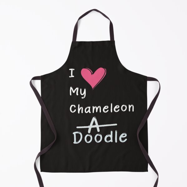 Item preview, Charming Affection: 'I Love My Chameleon' -A Doodled Delight designed and sold by EducaPro.