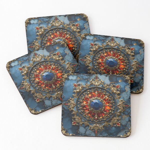 Item preview, "Regal Mandala: The Sapphire Coronet" designed and sold by APARTAI EU.