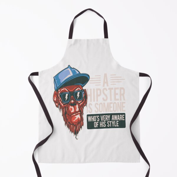 Item preview, hipster monkey designed and sold by wafa80.