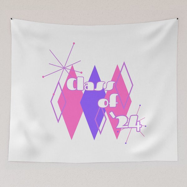 Item preview, 50's Theme Class of '24 Pink & Purple designed and sold by TxTaurus110.