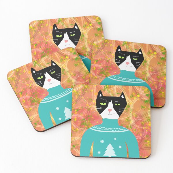 Item preview, Cat in cozy pullover designed and sold by GasconyPassion.