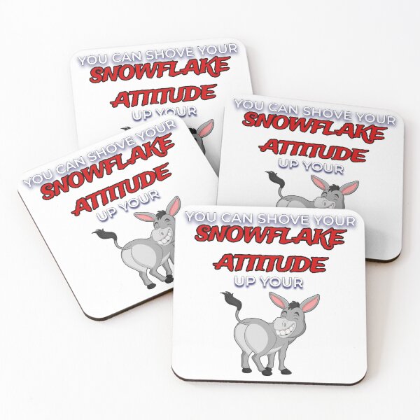 Item preview, Shove Your Snowflake Attitude designed and sold by FE-Customs.