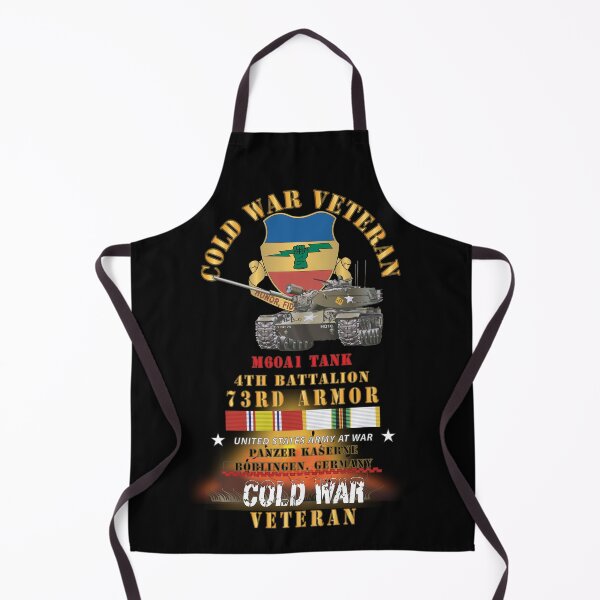 Item preview, Army - Cold War Vet - 4th Bn 73rd Armor - 1st Inf Div - Panzer Kaserne Boblingen, FRG - M60A1 Tank w COLD SVC X 300 designed and sold by Military Insignia Products.