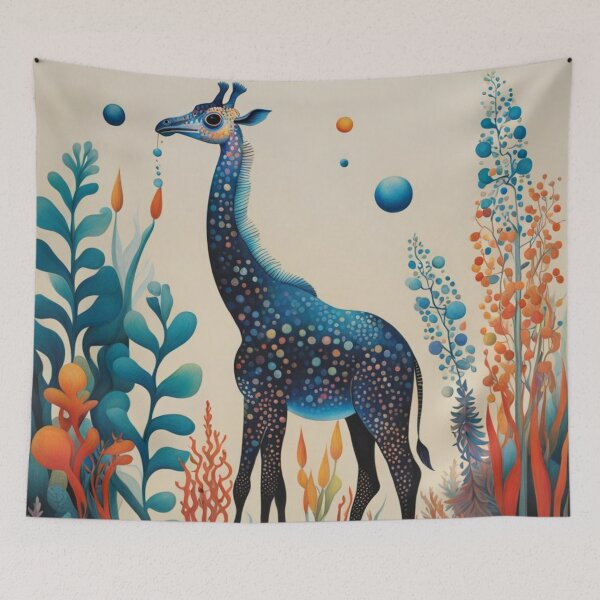 Item preview, THE BLUE GIRAFFE designed and sold by Owl-o-the-wisp.