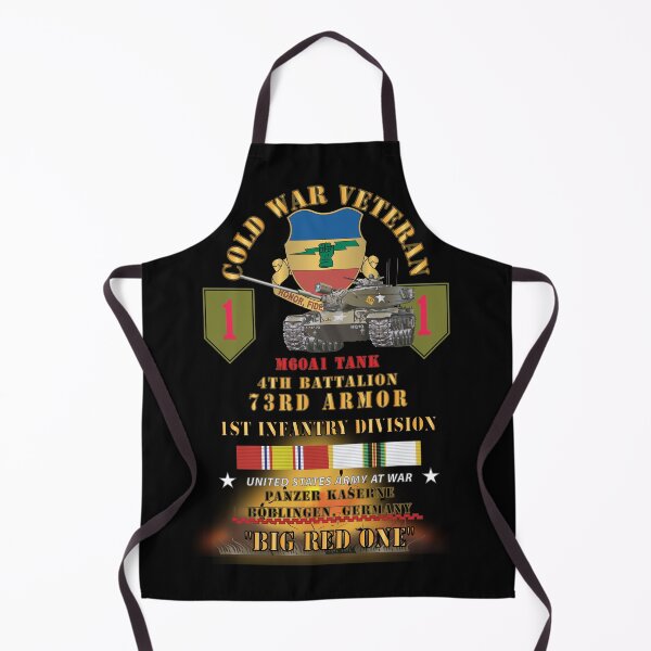 Item preview, Army - Cold War Vet - 4th Bn 73rd Armor - 1st Inf Div - Panzer Kaserne Boblingen, FRG - M60A1 Tank - Big Red One w COLD SVC X 300 designed and sold by Military Insignia Products.