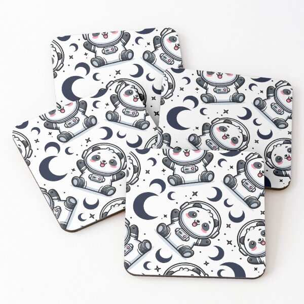 Item preview, Pattern - Pandas Astronauts in Space designed and sold by Ederson D'Mind.