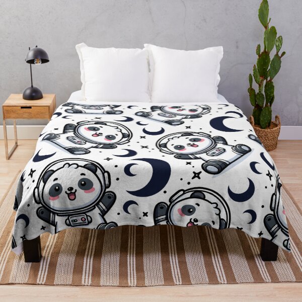 Item preview, Pattern - Pandas Astronauts in Space designed and sold by Ederson D'Mind.