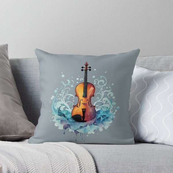 Aperçu de l'œuvre Art vibrant : l'énergie du violon dans de superbes œuvres numériques. créée et vendue par Artedig.