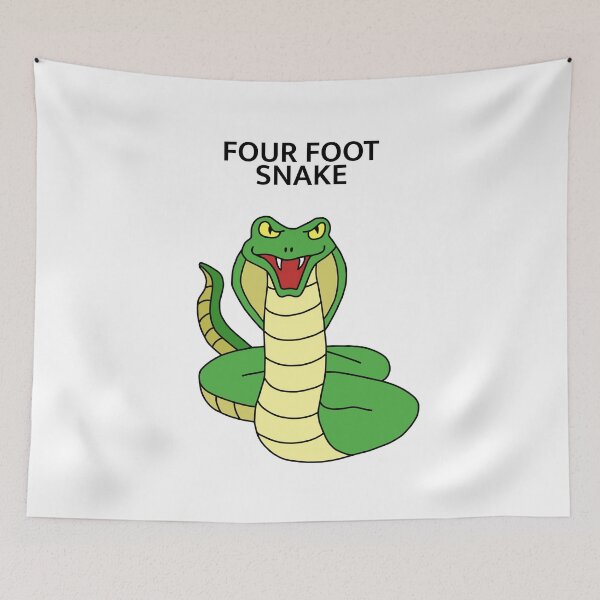 Item preview, Four Foot Snake designed and sold by Scat the cat.